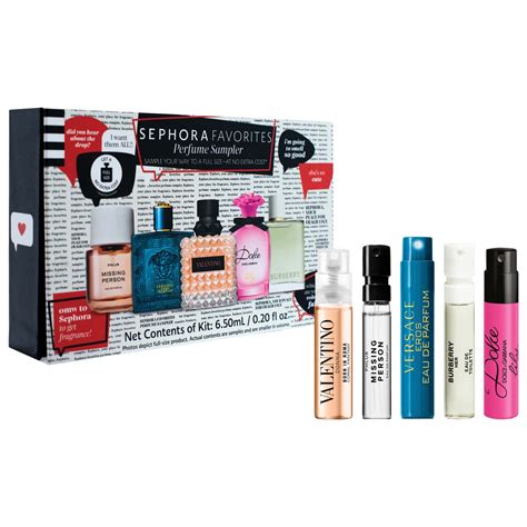 sephora perfume samples in store